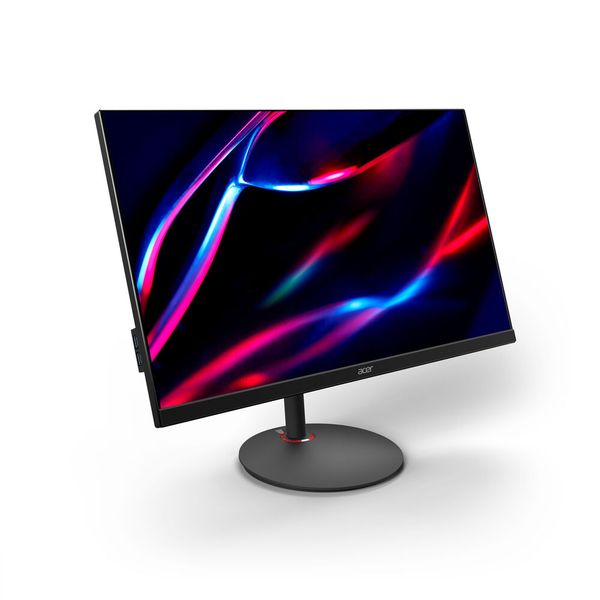Der deutlich günstigere Nitro XV272U RV verfügt über ein 27-Zoll-WQHD-Panel mit 2.560 x 1.440 Pixel. Er unterstützt ebenso wie der Predator XB273K LV die Freesync-Premium-Technologie von AMD. (Bild: Acer)