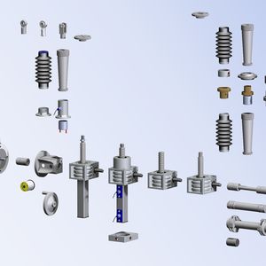 Der Spindelhubgetriebe-Baukasten System „N“. Bilder: Nozag