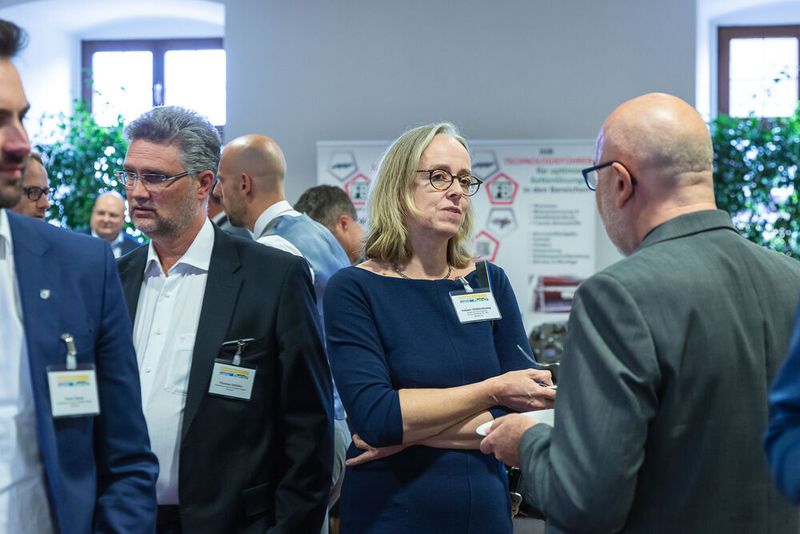 Impressionen der Förderprozessforen 2019: Beim Pumpen- und Schüttgut-Forum diskutieren Experten an zwei Tagen über Probleme bei Förderprozessen. Dabei steht der praxisorientierte Austausch und die gemeinsame Lösungsfindung im Vordergrund des Netzwerktreffens der Pumpen- und Schüttgut-Community. (Stefan Bausewein / PROCESS)