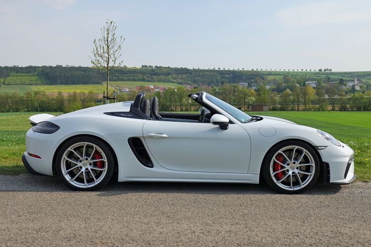 Der 718 Spyder macht offen... (Bild: Schreiner/»kfz-betrieb«)