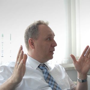 Lässt Simson weiterleben: MZA-Geschäftsführer Falko Meyer.