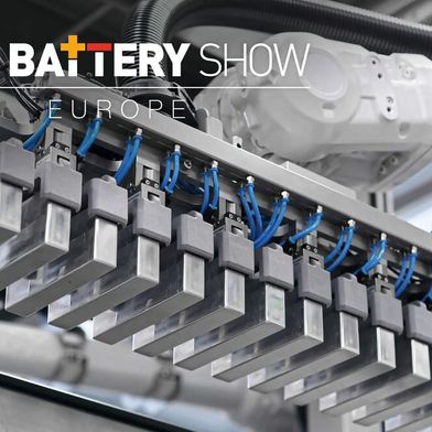 In Stuttgart findet in gut einem Monat wieder die Battery Show Europe statt. Veranstaltet von Informa PLC, können die Besucher sich wieder über ein Feuerwerk an Präsentationen rund um die Wertschöpfungskette Batterie vorführen lassen. (Bild: Informa PLC)