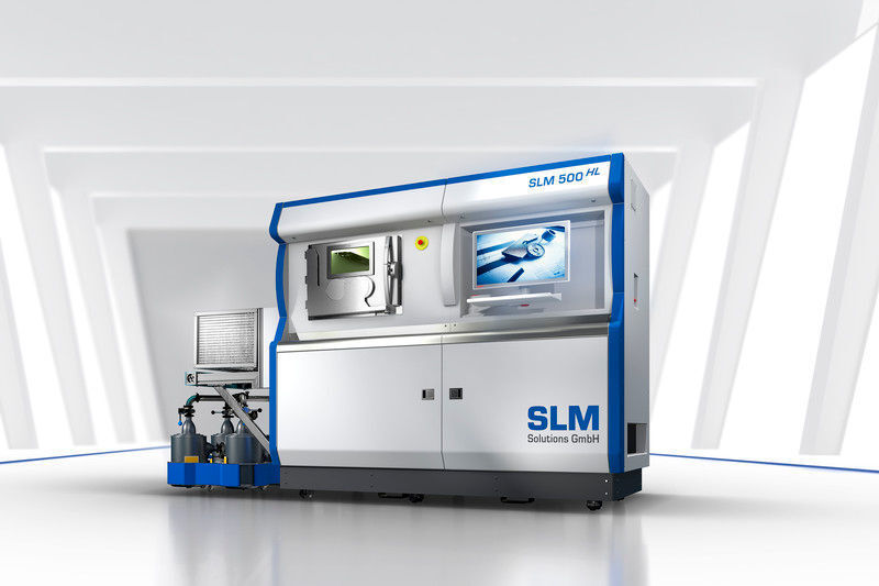 SLM ist bekannt für die Technologie des selektiven Lasersinterns, ein metallbasiertes additives Verfahren. (SLM Solutions)
