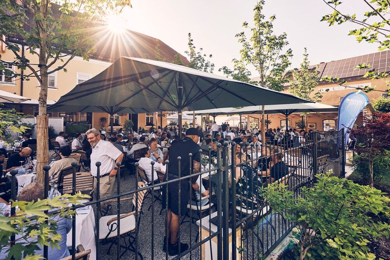 Das gemeinsame Abendessen in dieser Location war für alle eine Besonderheit. (Bild: Boston)