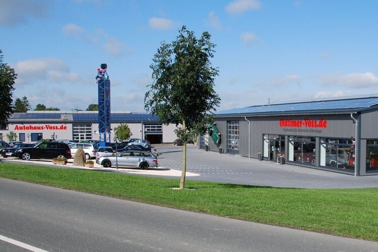 Die Freie Werkstatt von Ralf Voss in Rosendahl-Darfeld. (Foto: Rubbel)