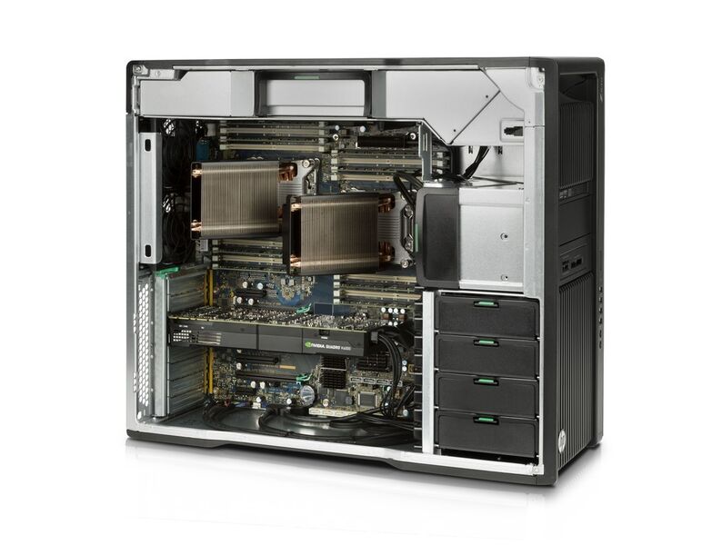 Die Z Workstations haben ein Chassis, dessen Komponenten ohne Werkzeug getauscht werden können. (Bild: HP)