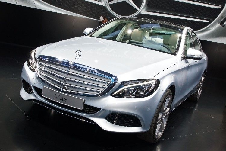 Die neue C-Klasse hat Mercedes auf der Autoshow in Detroit gezeigt. (Foto: SP-X/Matthias Knödler)