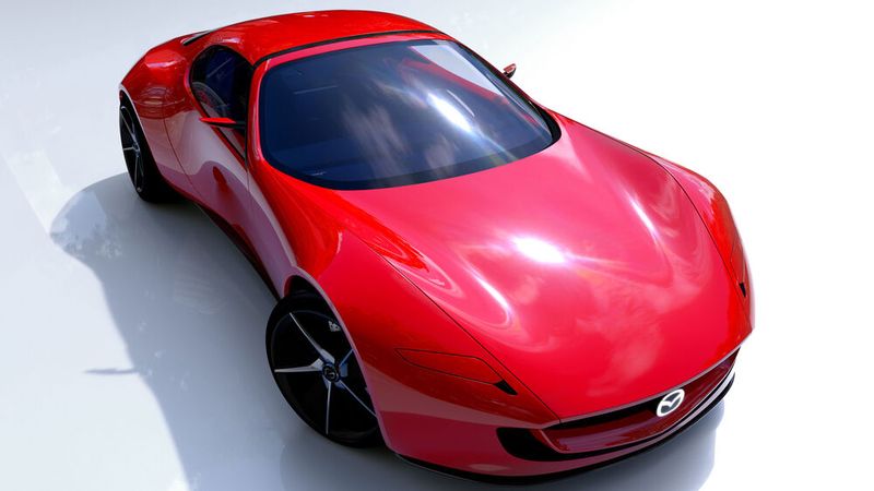 Mazda stellt auf der Japan Mobility Show eine Studie vor: Das Coupé Iconic SP. (Bild: Mazda)