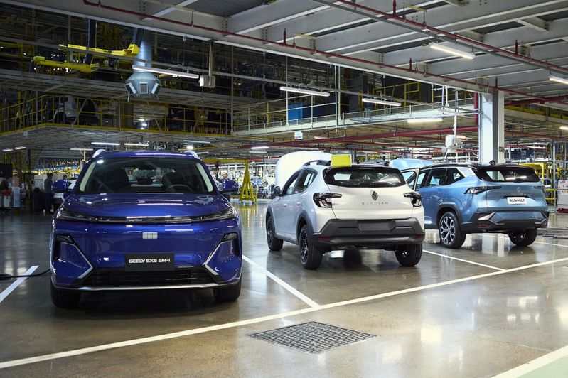 Geely has acquired a stake of just over 26 percent in Renault do Brasil. Geely models for the South American market are now also being produced at the Ayrton Senna plant in São José dos Pinhais.(Image: Renault)