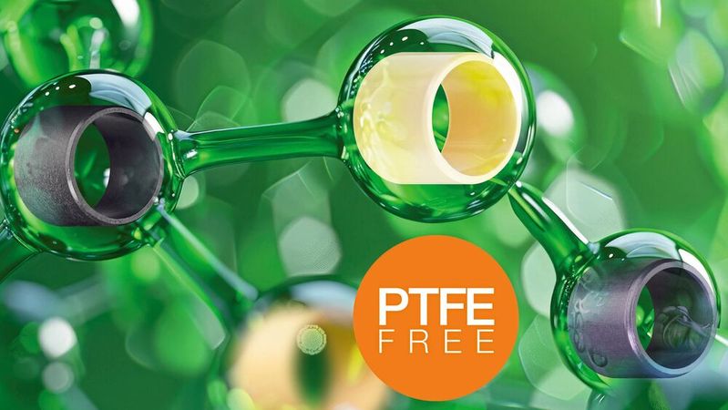 Igus hat von den Top 5 der Iglidur-Gleitlagerwerkstoffe PTFE-freie Varianten entwickelt. (Bild:  Igus)