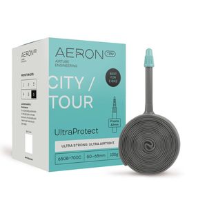 TPU-Schläuche sind robust und pannensicher. Bislang kamen vorwiegend sportlich Radfahrende in den Genuss dieser Vorteile. Mit dem „Ultra Protect“ von Aeron (UVP: 24,95 Euro) können jetzt auch City- und Touren-Fahrer einen TPU-Schlauch nutzen. (Bild:  www.ergonbike.com | pd-f)