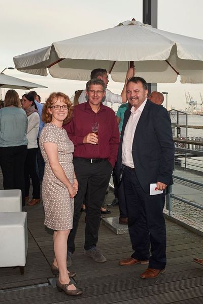 Team Trend Micro: Claudia Loche, Thomas Rademacher und Daniel Schmutz (Trend Micro)