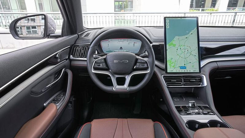 Deutsche Autokäufer haben Zweifel, dass ihre Daten bei BYD & Co. sicher sind.(Bild:  BYD)