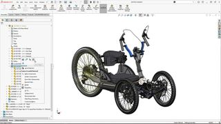 Dassault Systèmes traditionally introduces the new Solidworks version at the end of the year – and 2023 was no exception: Solidworks 2024 is available and impresses, among other things, with its compatibility with older versions. (Image:Dassault Systèmes)