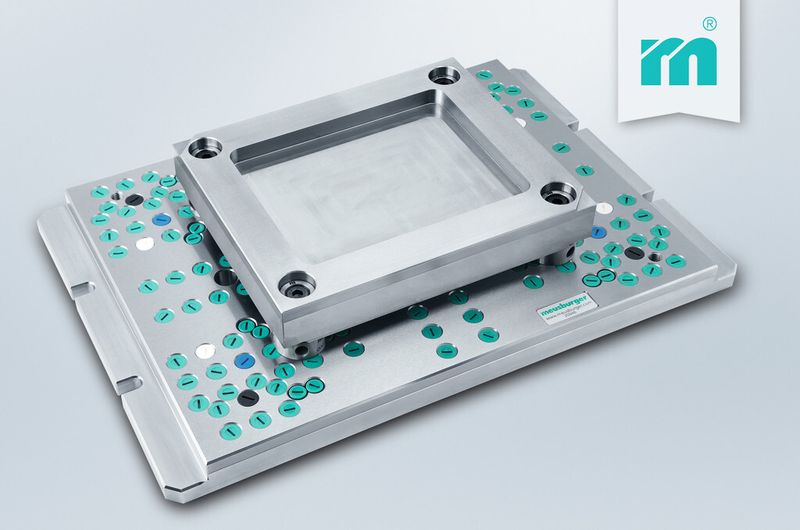 The H 1000 Clamping system - The original by Meusburger - Simple and efficient. (Source: Meusbuger)
