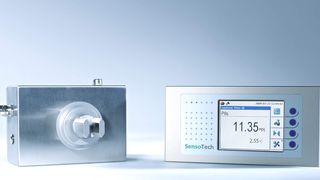 Tauchsensor und Controller eines Liquisonic-Messsystems (Bild: Sensotech)