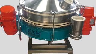 Vibrations-Kontrollsiebmaschine KTS-VS2 600 (Bild: GKM)