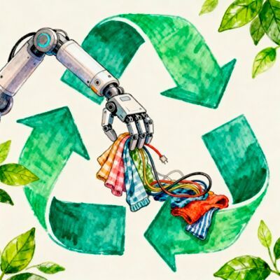 Symbolische Grafik FlexCycle-Projekt (Bild:  FlexCycle)