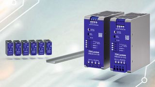 Die Hutschienen-Netzteile der DRB-Serie: eignen sich für u.a. für herkömmliche Schaltschränke, dezentrale Maschinen und Industriesysteme bis hin zur Informations- und Kommunikationstechnologie. (Hy-Line Power Components)