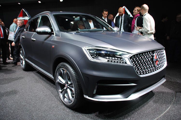 Borgward feiert sein Comeback: Die Produktion des neuen SUVs BX7 soll bereits Ende 2015 in China starten. (Foto: Steiler)