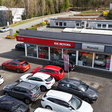 Das Kia- und Suzuki-Autohaus Hunold in Olpe ist in finanzielle Schieflage geraten. (Bild: Autohaus Hunold)