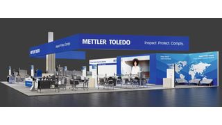 Standkonzept von Mettler-Toledo für die Interpack 2026 (Bild: Mettler-Toledo)