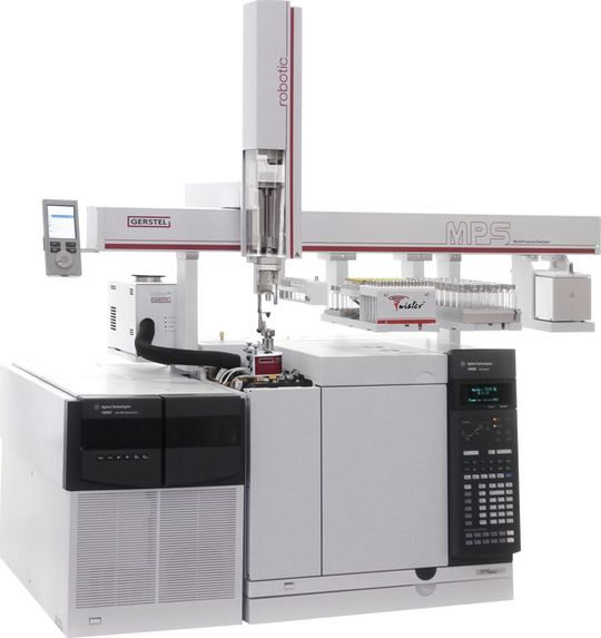 Abb.3: Ein vergleichbares GC/MS-System mit Multi-Purpose-Sampler (Gerstel-MPS) wurde von Tanaka et al. bei ihrer Forschung verwendet.(Bild:  Gerstel)