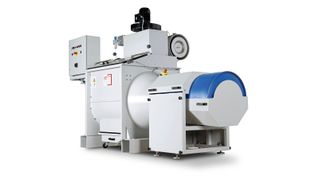 Bei der Entsorgung der mit agressiven Cyanurchlorid-Pulver gefüllten Big Bags standen die Sicherheit des Bedieners und die besonderen Anforderungen an die Werkstoffe im Vordergrund.  (Bild: IB Verfahrens- und Anlagentechnik)