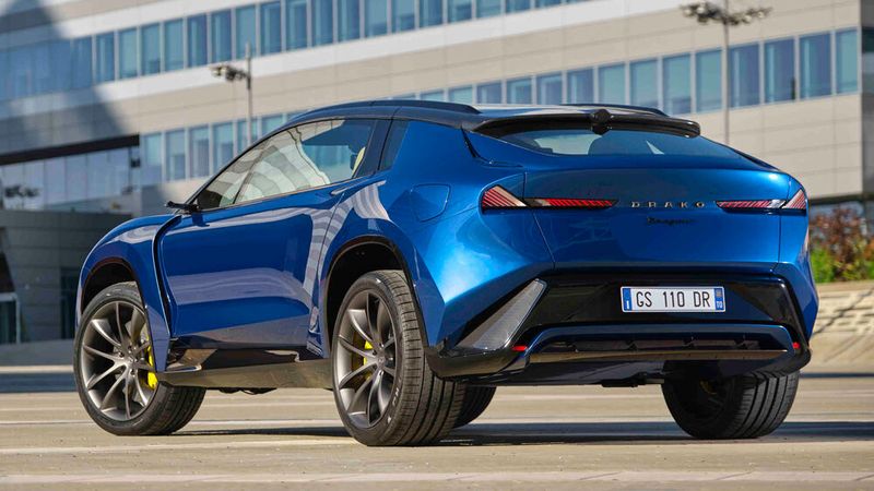 Schick und schnell: Das zweitürige SUV kann sich sehen lassen. (Bild: Drako Motors)