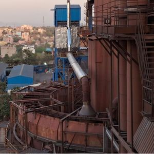 Die Sinterkühlung bei Tata Steel in Jamshedpur in Indien.(Bild:  Kraftblock)