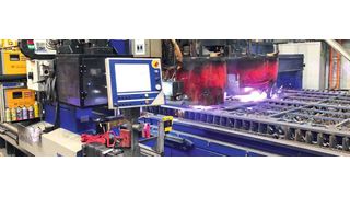 Bei der Stürmsfs AG im Schweizerischen Goldach zeigt sich, was mit Updates aus bewährten Maschinen herausgeholt werden kann: Eine 2013 angeschaffte Plasmaanlage Omnimat 6500L der Messer Cutting Systems GmbH glänzt nun mit deutlich höherer Produktivität. (Messer Cutting Systems)