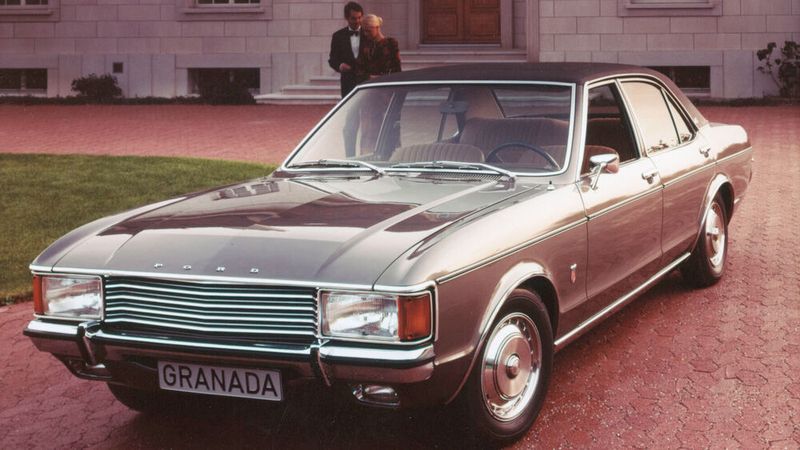 Bezahlbarer Sechszylinder-Luxus – Der 1972 lancierte Ford Granada. (Bild: Ford)
