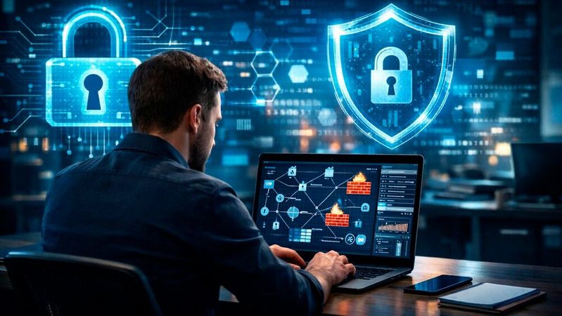 CISO Advantage von Sophos soll Unternehmen praxisnahe Anleitungen auf CISO-Niveau liefern, die ihnen helfen, ihre Sicherheitslage zu verbessern und Compliance-Anforderungen zu erfüllen. (Bild:  Dall-E / KI-generiert)