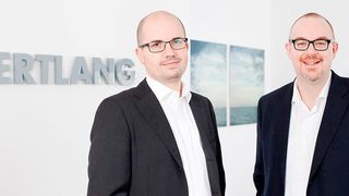Steffen Ebert und Volker Lang, Co-CEOs bei Ebertlang, haben Anteile ihres Unternehmens an HQ Equita verkauft. (Ebertlang)