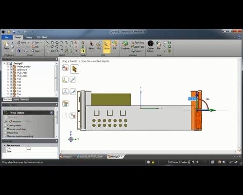 Designspark Mechanical Version 2.0: Die kostenfreie 3D-Modellierungs-Software von RS Components in Aktion+ (Bild: RS Components)