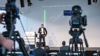 Thomas Behr, Leiter Rohbau-Engineering, Materialien und Realisierung bei Mercedes-Benz, sieht die Digitalisierung als Basis für mehr Nachhaltigkeit in der Produktentstehung. (Stefan Bausewein)