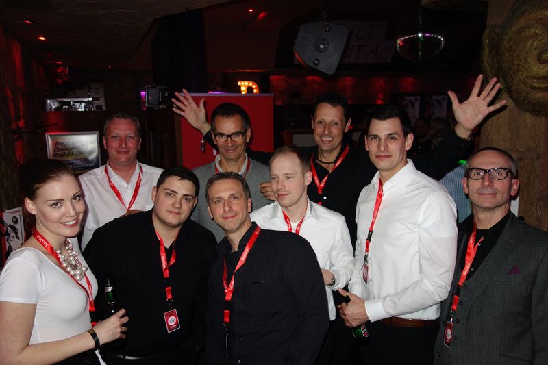 Die Schwaben occupieren Hannover, das c-entron Team. (Bild: IT-BUSINESS)