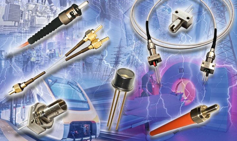 Das Produktportfolio von OMC umfasst Transmitter und Receiver für verschiedene Wellenlängen, Steckverbinder-Standards sowie Polymer- und Glas-Fasersysteme.(Bild:  OMC)