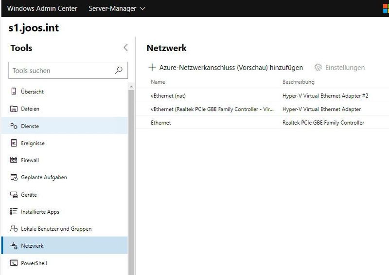 Virtuelle Netzwerke können mit Microsoft Azure verbunden werden. (Joos / Microsoft)