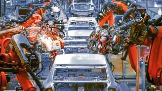 Viele Autofabriken sind derzeit nicht ausgelastet, die Nachfrage sinkt und mit ihr die Stimmung. Doch das Ifo-Institut sieht auch Chancen. (Bild: Zebra Technologies)
