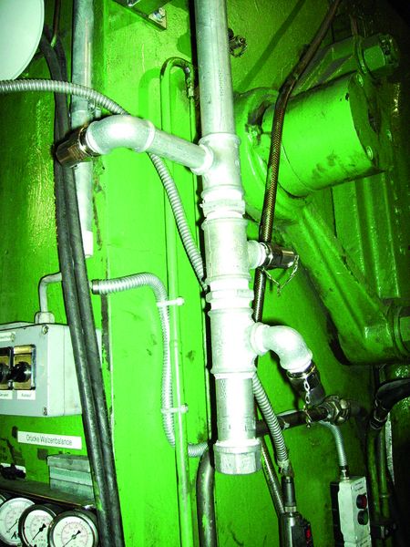 Bild 3: Kleine Wassermenge, große Wirkung: Minifog-Impulsdüsen bieten einen zielgerichteten Objektschutz, der sich in vielen industriellen Einsatzorten bewährt hat. (Archiv: Vogel Business Media)