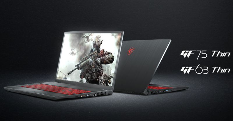 Die GF-Modelle 63 und 75 mit Geforce GTX 1650 und maximal Core i7 warten trotz eines günstigen Startpreises mit einem Aluminium-Gehäuse auf.  (MSI)