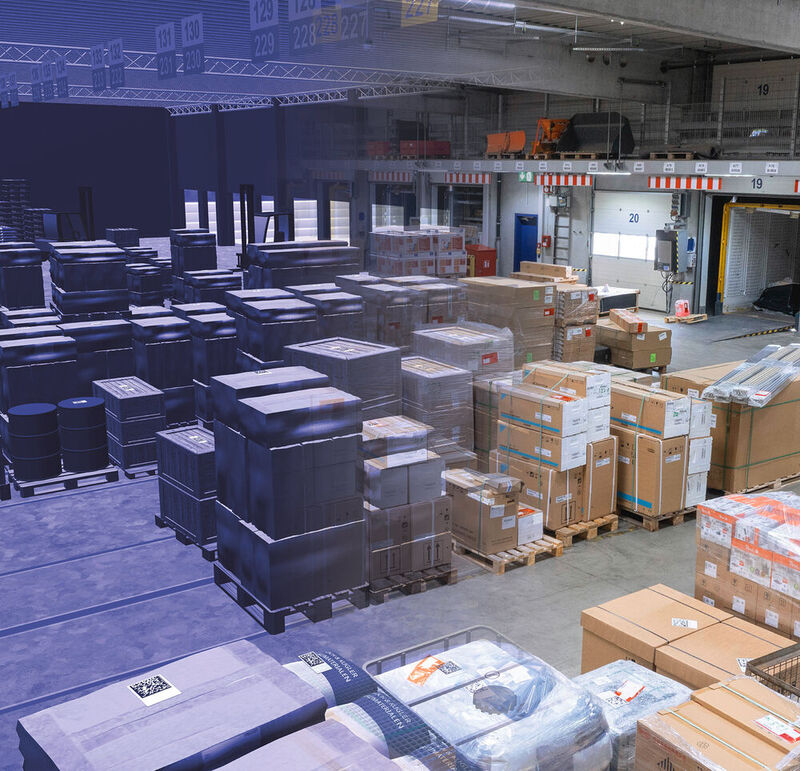 Dachser will in den kommenden Jahren in seinen über 300 eigenen Umschlagterminals und Warehouses im europäischen Logistiknetzwerk zukunftsweisende Technologien und Prozesse einsetzen – wie beispielsweise den digitalen Zwilling „@ILO-Terminal“.
