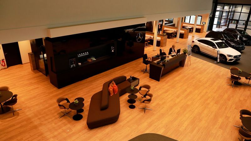 Die Bauarbeiten dauerten ein Jahr. (Bild: Autohaus Bruno Widmann GmbH & Co. KG)