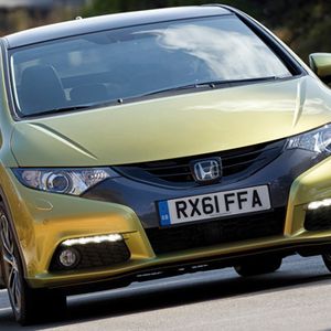 Der neue Honda Civic hat vom Vorgänger die konsequente Keilform geerbt.