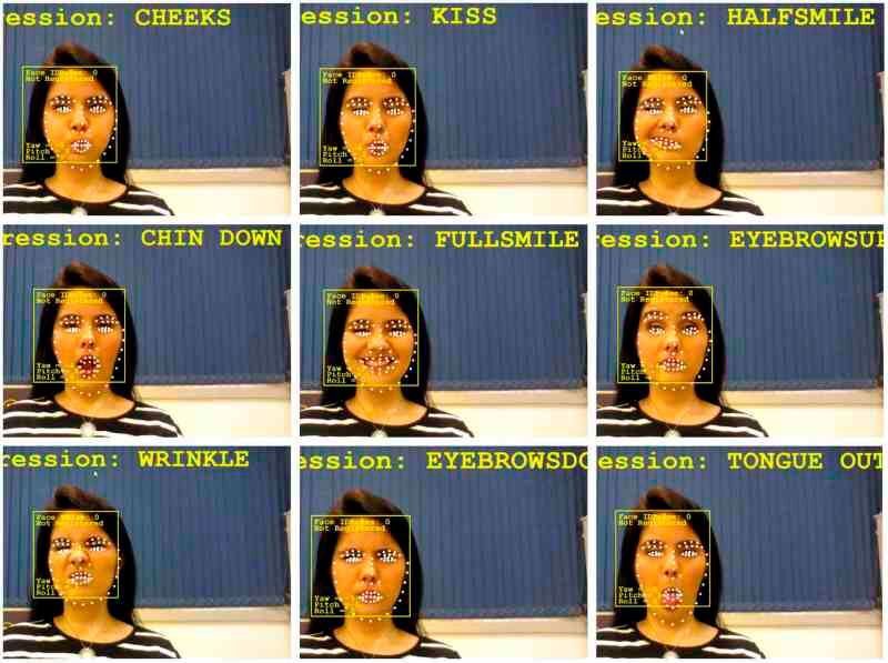 Verschiedene Gesichtsausdrücke genügen, um einen Rollstühl zusammen mit einer 3D-Kamera und einem KI-Algorithums zu steuern. ( Hoobox Robotics)