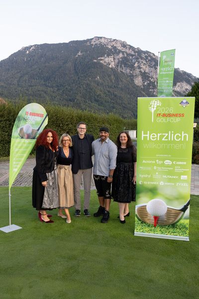 Das IT-BUSINESS Team sagt DANKE für einen großartigen Golfcup und freut sich auf die 10. Auflage im Jahr 2027. (Bild: Hans Breitenfellner)