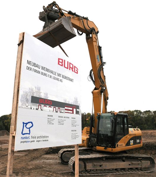 ... ehe es maschinell weiter geht. (Bild: Burg)