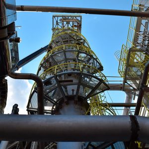 Eurochem Northwest fertilizer plant, in Kingisepp, Russia