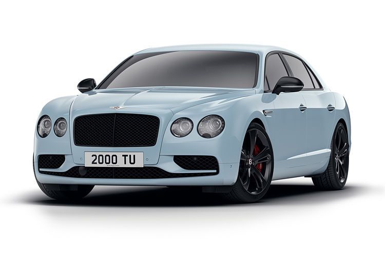 Bentley bietet den Flying Spur in einer sportlich akzentuierten Version namens V8 S Black Edition an. (Bentley)